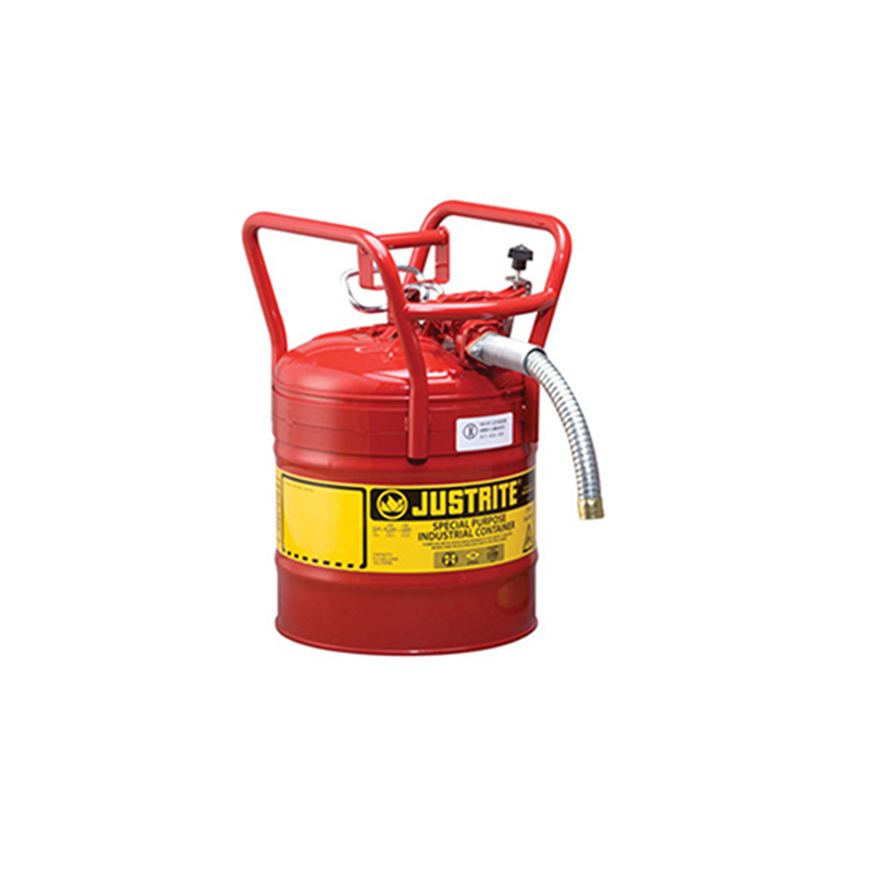 Justrite杰斯瑞特7350130 D.O.T.II型Accuflow鋼制安全罐5加侖