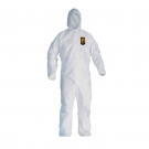 金佰利38939-04 KLEENGUARD勁衛(wèi)A35白色帶帽連體防護(hù)服XL