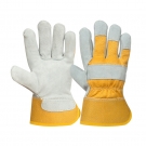 定和DH6109黃布二層牛皮電焊手套 定和DH6109黃布二層牛皮電焊手套