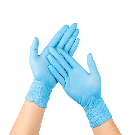 麥迪康1136B藍色無粉加強型一次性丁腈手套S 麥迪康1136B藍色無粉加強型一次性丁腈手套S