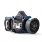 重松TW08S硅膠雙濾盒防毒面具本體(含傳聲器)