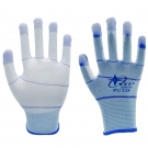 星宇PU538尼龍彩指加固PU勞保手套