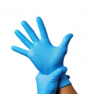 英科NGBCM1001藍(lán)色醫(yī)用丁腈手套