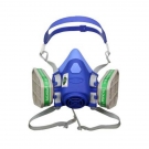 百安達(dá)FC3415硅膠雙濾盒過(guò)濾式防毒面具