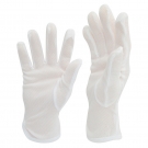 華特滌綸帶條白勞保手套 華特滌綸帶條白勞保手套