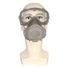 防風(fēng)式橡膠單濾棉防塵面具套裝 防風(fēng)式橡膠單濾棉防塵面具套裝