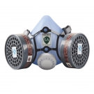 以勒9680A雙濾盒半面罩防毒面具 以勒9680A雙濾盒半面罩防毒面具