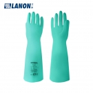 LANON蘭浪SR145加厚加長(zhǎng)丁腈防化手套 LANON蘭浪SR145加厚加長(zhǎng)丁腈防化手套