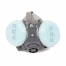 勞衛(wèi)301-9雙濾盒半面罩防塵面具