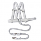 建鋼雙背雙繩小鉤安全帶