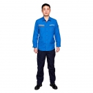 永霏夏季永久性本質(zhì)阻燃防護(hù)服套裝