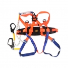 建鋼680801全身式雙鉤安全帶套裝