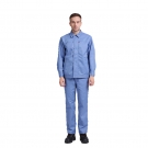 瑞氪維爾RW8338天藍(lán)色防電弧夾克