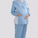 樂(lè)倍康DA036湖藍(lán)護(hù)士服