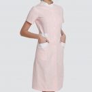 樂倍康NA116-N粉色短袖護(hù)士裙