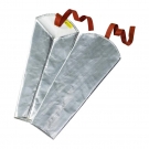 藍(lán)鷹AL8C芳綸碳纖鋁箔布耐高溫套袖