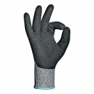 思而MA1513B0 COBRA黑色NBR沙點耐磨涂層防割手套