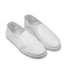 定和DH7503帆布PVC底中巾防靜電白色工作鞋 定和DH7503帆布PVC底中巾防靜電白色工作鞋