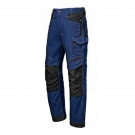 思而MC2541Q3藍黑色滌棉功能性多口袋長褲