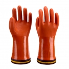 東亞918R耐油防滑防寒PVC手套