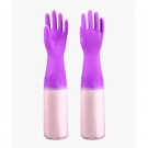 東亞808-A植絨接袖PVC勞保手套 東亞808-A植絨接袖PVC勞保手套