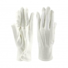 漢盾HD-GP5508純棉背三筋帶扣白色禮儀勞保手套 漢盾HD-GP5508純棉背三筋帶扣白色禮儀勞保手套