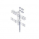 3M 6100095不銹鋼安全系統(tǒng)底部支架