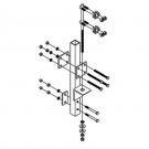 3M 6100093鍍鋅底部支架 3M 6100093鍍鋅底部支架