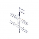 3M 6100100鍍鋅底部支架 3M 6100100鍍鋅底部支架