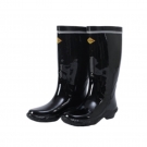 金步安黑色高筒橡膠絕緣靴10KV 金步安黑色高筒橡膠絕緣靴10KV