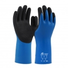 護(hù)享AG-0558L丁腈長筒浸塑防化手套 護(hù)享AG-0558L丁腈長筒浸塑防化手套