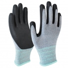 好員工N307L尼龍萊卡丁腈發(fā)泡涂層手套