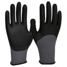 好員工N311尼龍3/4浸超細發(fā)泡點塑手套