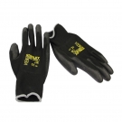 STANLEY史丹利ST5305黑色PU涂掌耐磨防滑勞保手套