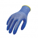 思衛(wèi)爾3900-2藍(lán)色18針A5級丁腈浸掌滌綸金屬絲HPPE防割手套