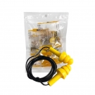 STANLEY史丹利ST1511黃色硅膠有線(xiàn)耳塞