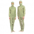 嘉柏利通L-3114X綠色三連體潔凈服