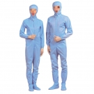 嘉柏利通L-3112普通款藍(lán)色三連體潔凈服