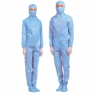 嘉柏利通F-1112W藍(lán)色套頭式分體潔凈服