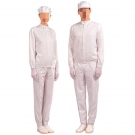 嘉柏利通F-2111白色立領(lǐng)拉鏈式分體潔凈服