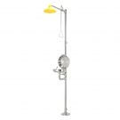 補天BTF12不銹鋼聯(lián)動翻蓋復合式洗眼器