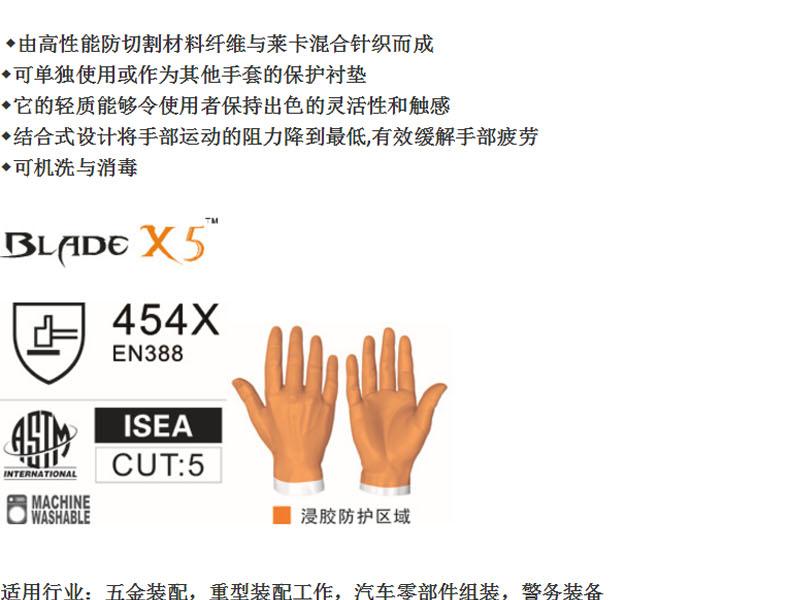 賽立特ST59104W-10針織5級防割手套賽立特ST59104W-10針織5級防割手套圖片3
