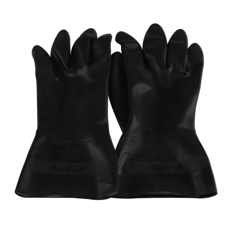 MAPA Technic401-9氯丁橡膠植絨防化手套圖片5