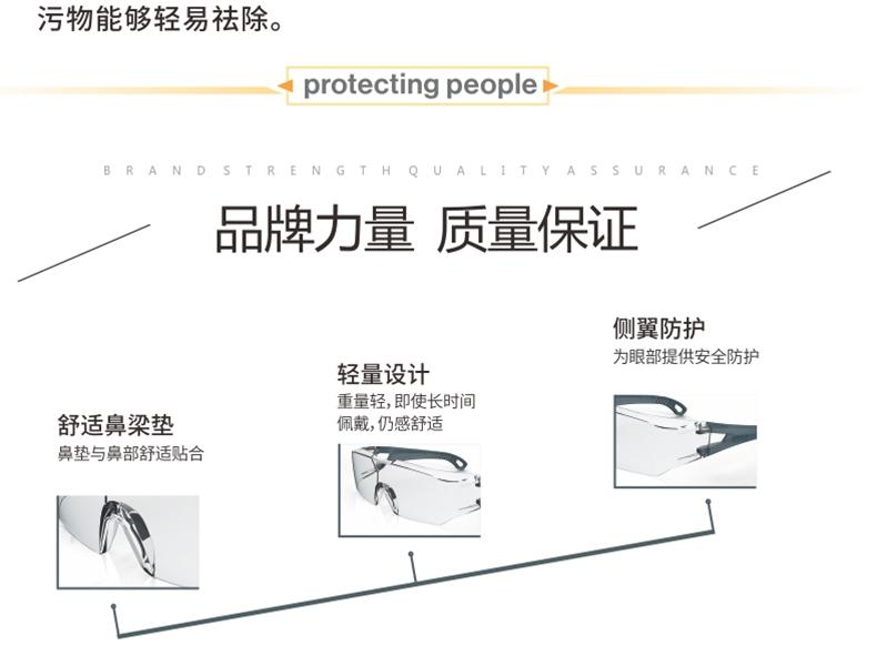 UVEX優(yōu)唯斯9065129防刮擦防霧防護眼鏡圖片4