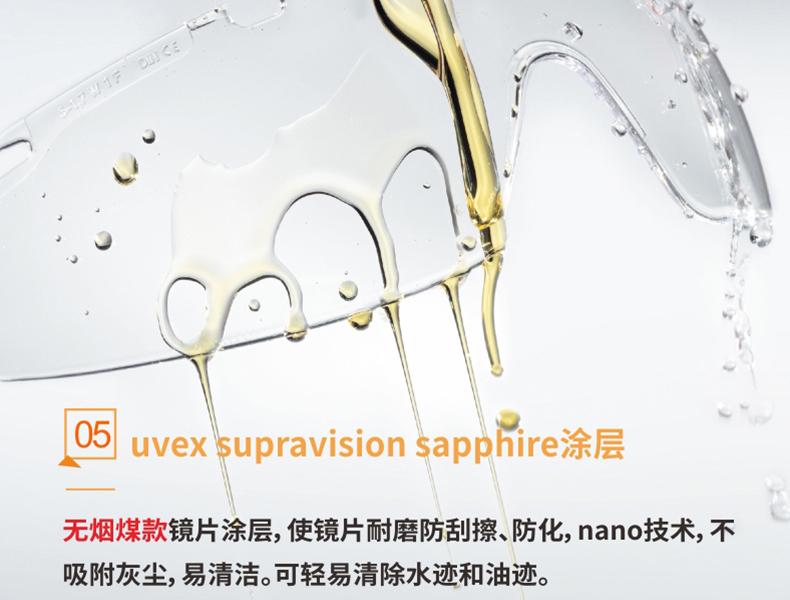 UVEX優(yōu)唯斯9065129防刮擦防霧防護眼鏡圖片10