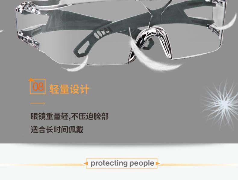 UVEX優(yōu)唯斯9065129防刮擦防霧防護眼鏡圖片13