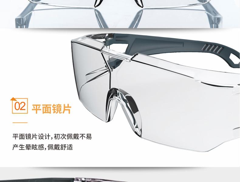 UVEX優(yōu)唯斯9065129防刮擦防霧防護眼鏡圖片7