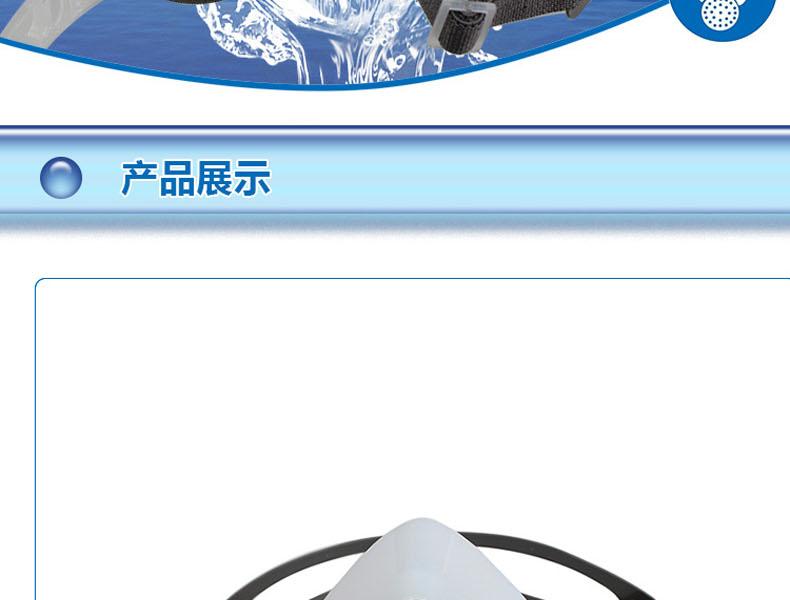 思創(chuàng)ST-1080D硅膠半面罩防毒面具圖片1