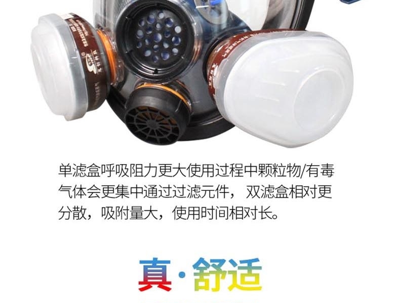 思創(chuàng)ST-S100-1硅膠球面防毒面具圖片7