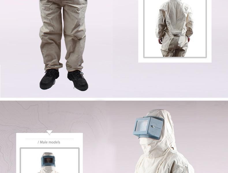 上?；ㄗo(hù)1098-1A連體打砂衣圖片2